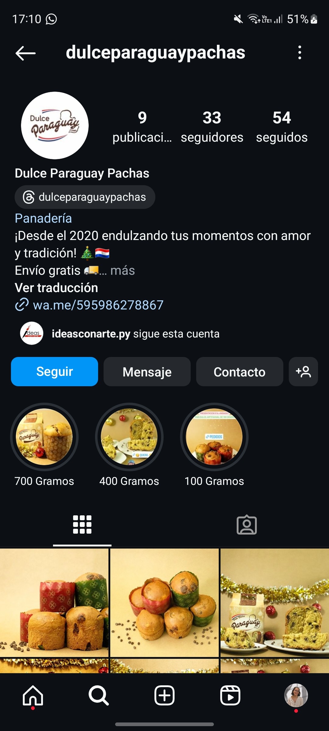 Dulces PY